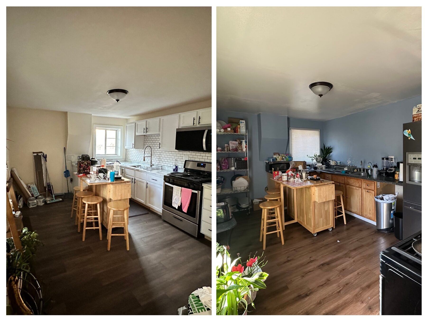 Kitchen Cabinet Paint rental property work