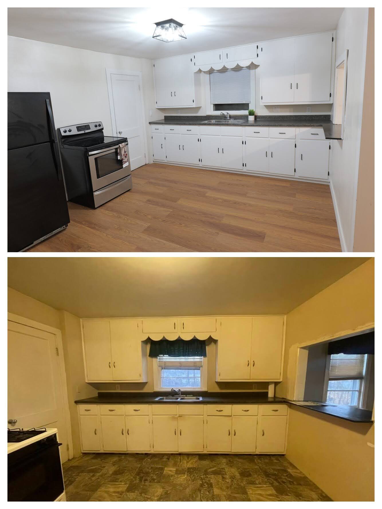 Kitchen Refresh rental property work